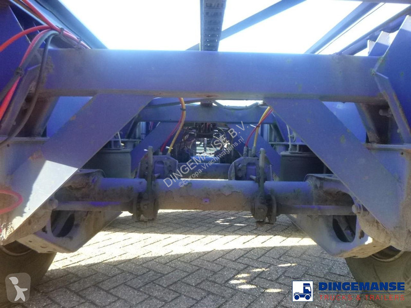 نصف مقطورة Dennison 3-axle container trailer...