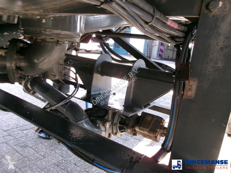 Oplegger  Fuel tank alu 42.8 m3 / 6 comp + pump