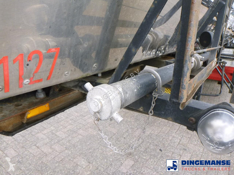 Semi remorque  Bitumen tank inox 28 m3 / 1 comp