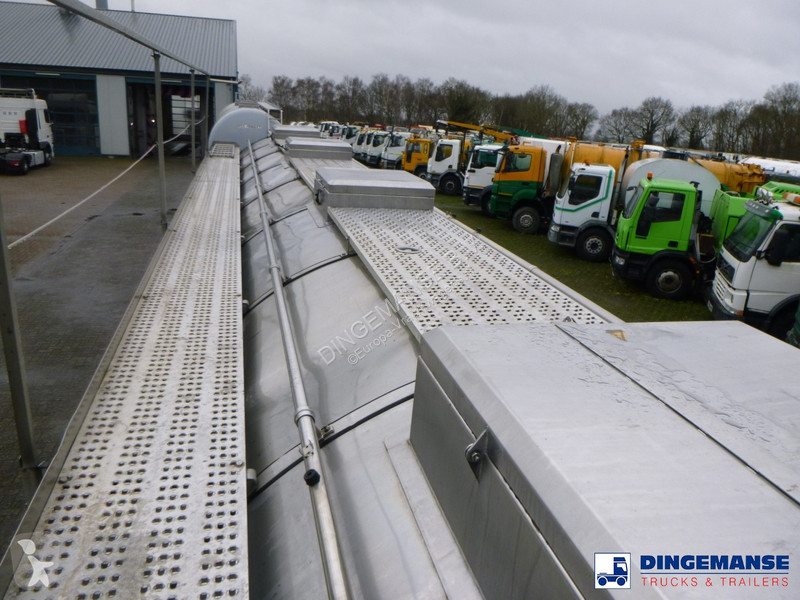 Semitrailer Parcisa Chemical tank inox L4BH 30...