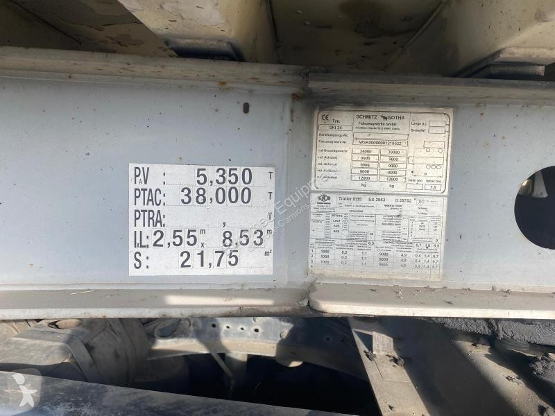 Semi remorque Schmitz Cargobull 24