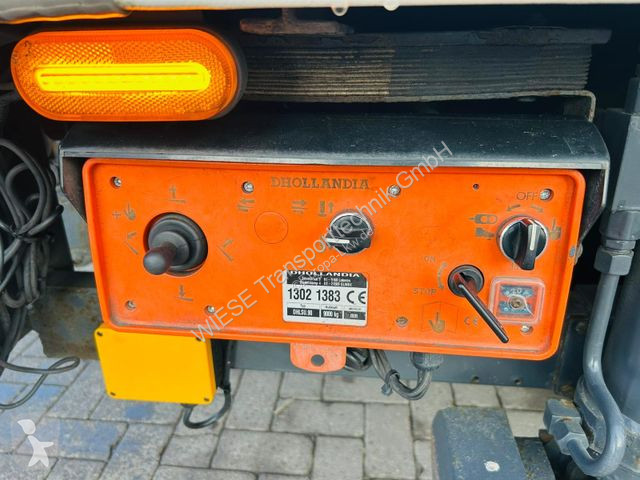 Návěs  Mega Gabelstaplertransporter Ladebordwand9t