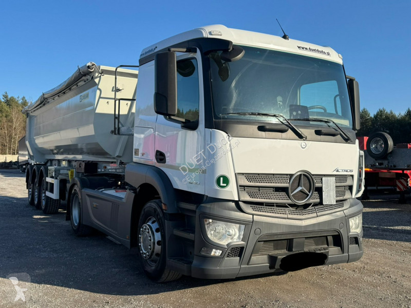 Semitrailer Zasław D-653A Mulda Stalowa Hardox 30m