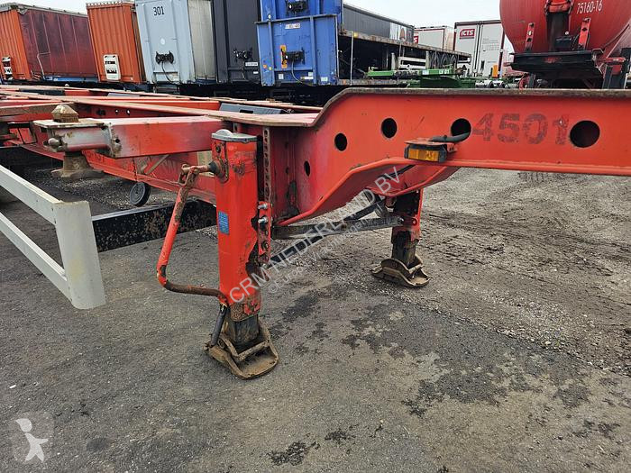 نصف مقطورة Krone sd |container chassis 40 ft |...