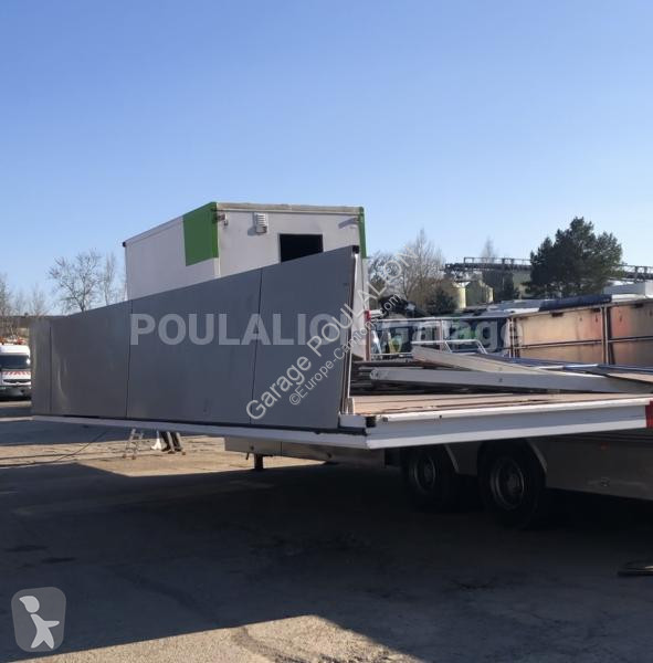 Semitrailer Fruehauf 2 ESSIEUX FOURGON PODIUM 32T