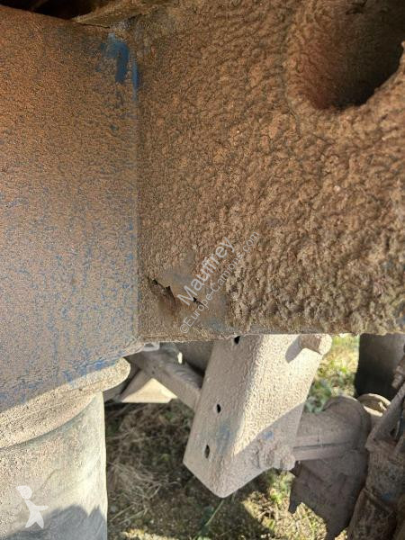 Semitrailer Diebolt  grue avec grappin rotatif