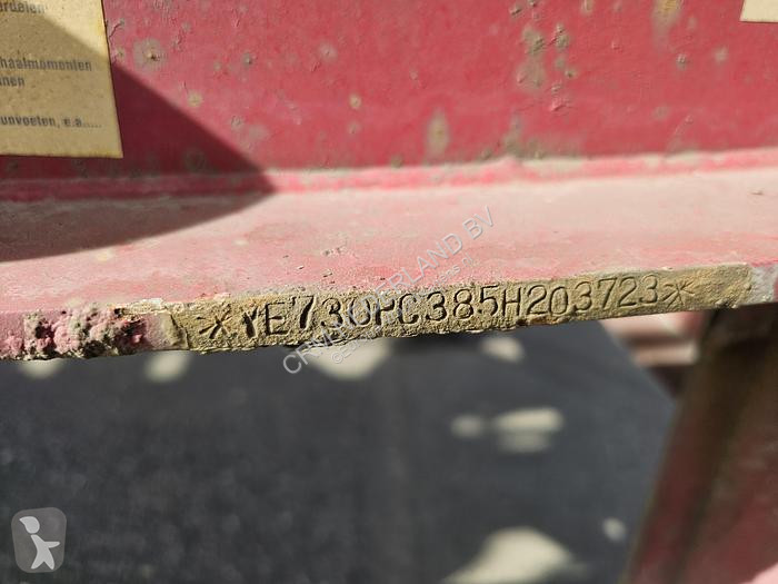 Sættevogn  40/45 ft container chassis bpw drum...