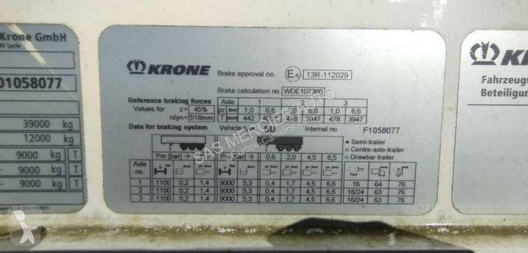 Semitrailer Krone