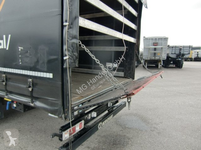 Semitrailer Krone SD Planenauflieger Liftachse,...