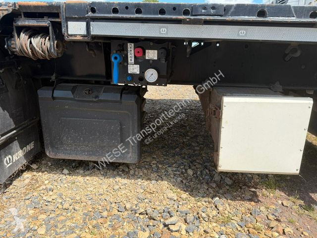 Semitrailer Krone 27 Mega Stahlmatten Auflieger