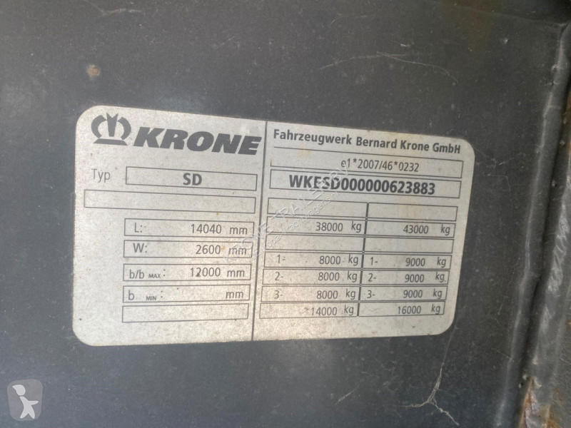 Semitrailer Krone