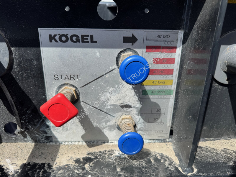 Semitrailer Kögel Port 45 Simplex...