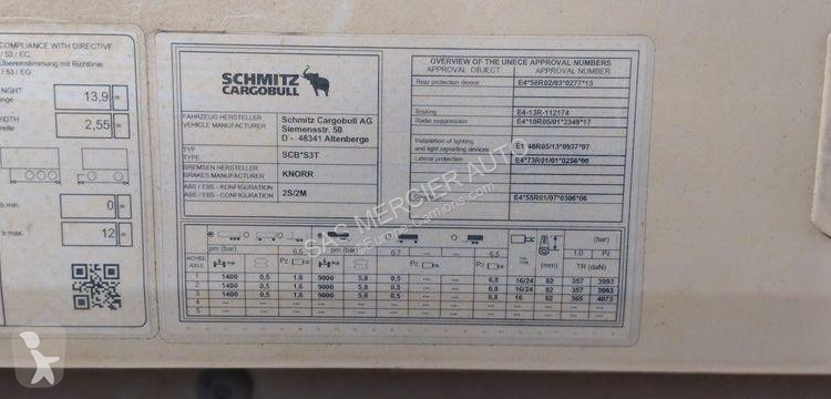 Semirremolque Schmitz Cargobull