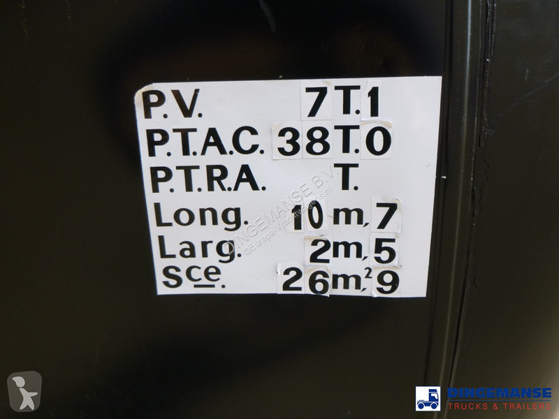 Semiremorca Magyar Bitumen tank inox L1.5BN 32...