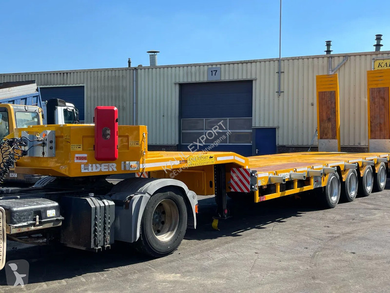 Semitrailer Lider LD07 Low Bed 4 Axle Full...