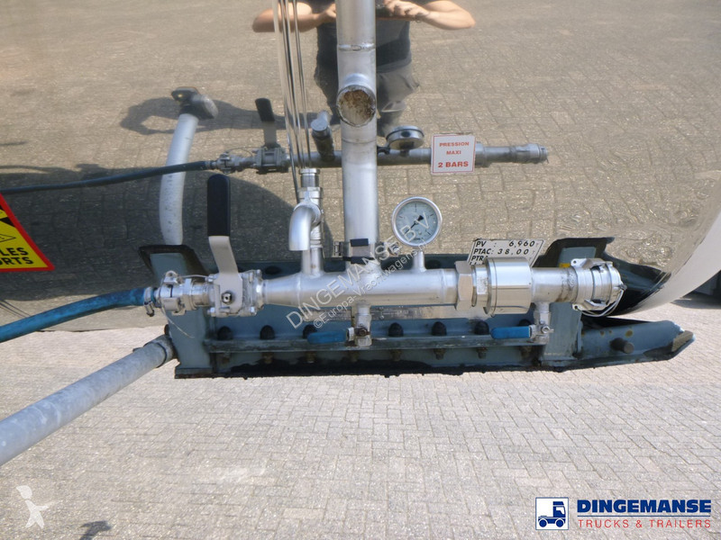 Semiremorca Magyar Chemical tank inox L4BH 22.2...