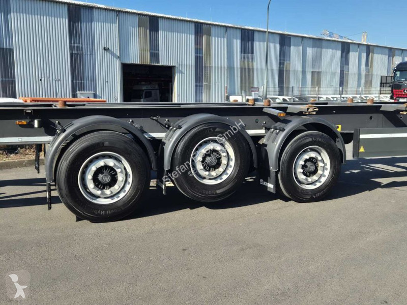 Semirimorchio Krone BDF BPW-Achsen Liftachse...