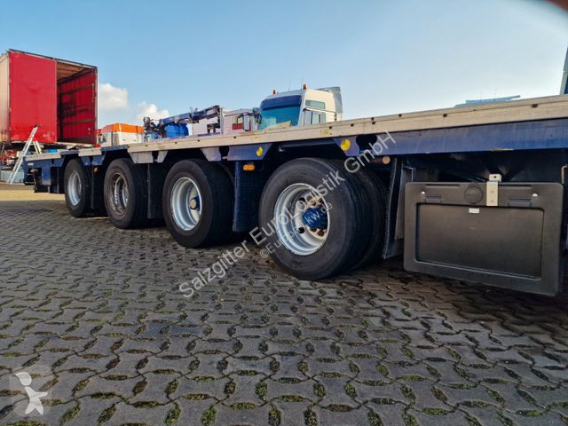 Semiremorca Meusburger MPS-4 / Lenkachse /...