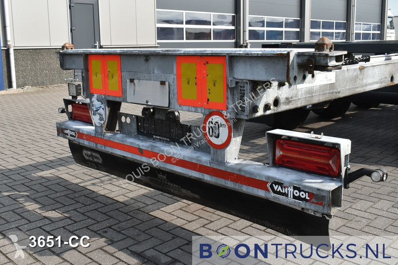 Semitrailer Van Hool A3C002 2x20-30-40-45ft HC...
