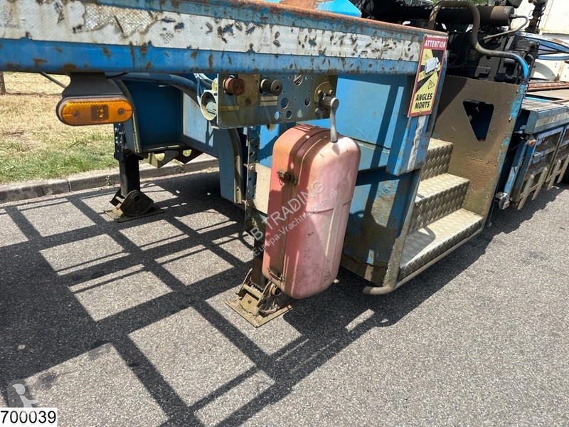 Semi remorque Samro open laadbak Hiab