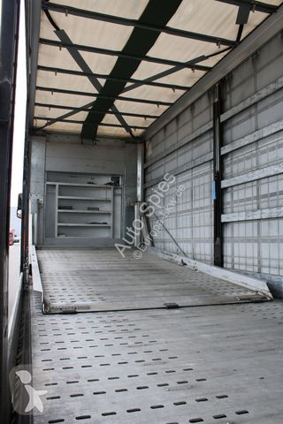 Semitrailer Fliegl SDS 350 SAF Lift TOP Rampen...