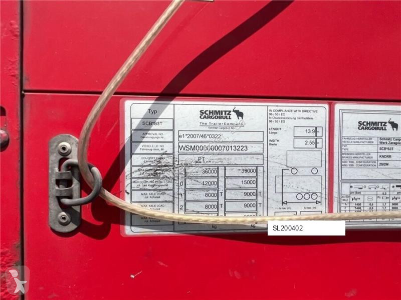 Oplegger Schmitz Cargobull SCB-S3T