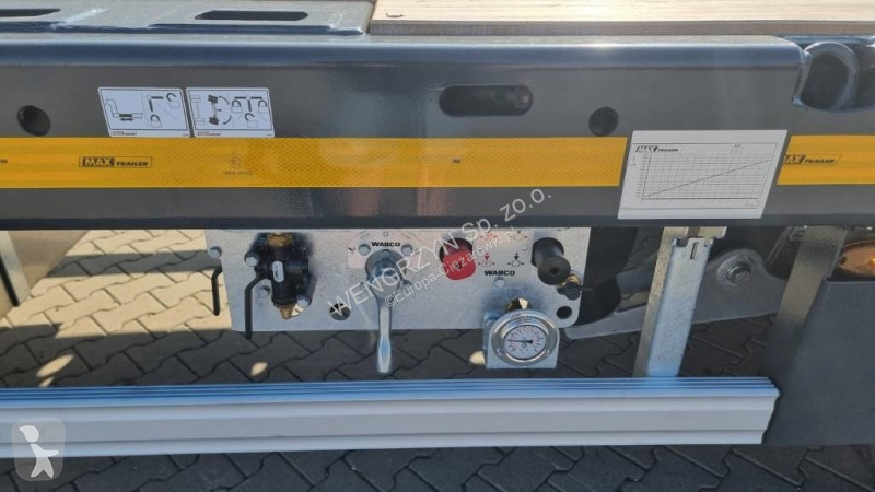 Oplegger MAX Trailer platforma z hydraulicznie...