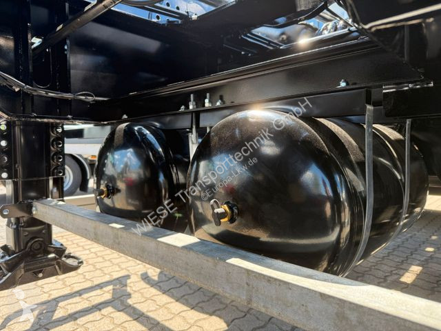 Semitrailer  WIESE Hakenlift- WAK 2-32 SK...