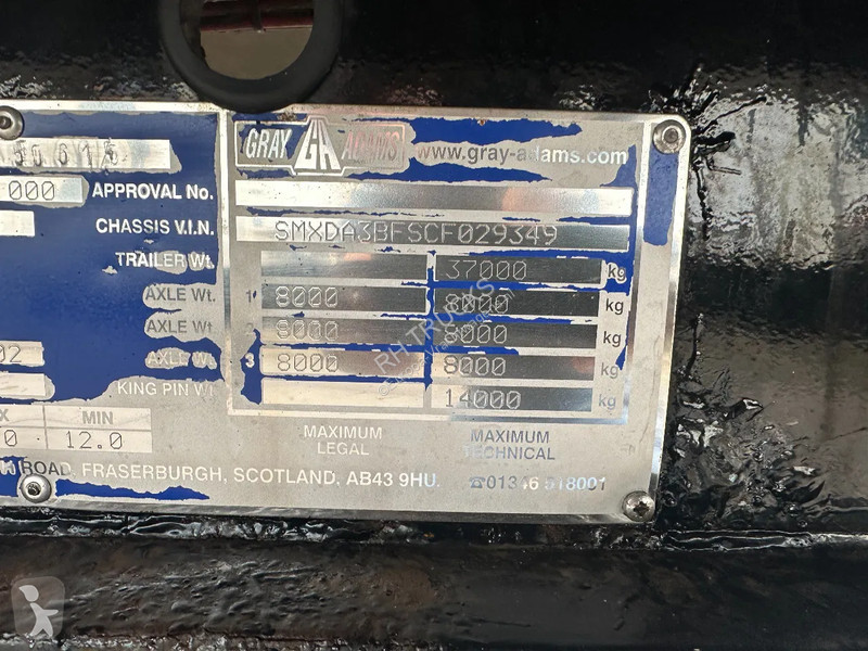 Oplegger  6X THERMO KING SLX 200 -13,4X2,5X2,6...