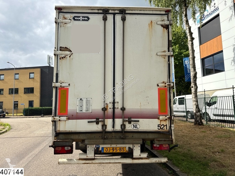 Semitrailer Van Hool gesloten bak