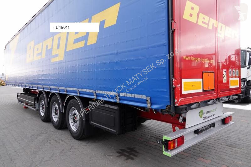 Semitrailer Berger ECOTRAIL / FIRANKA /...