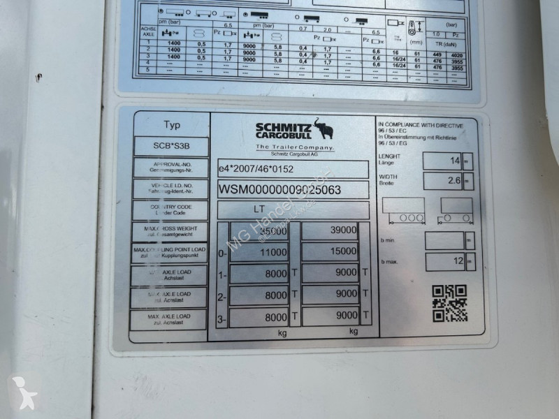 Semi reboque Schmitz Cargobull SCB S3B...
