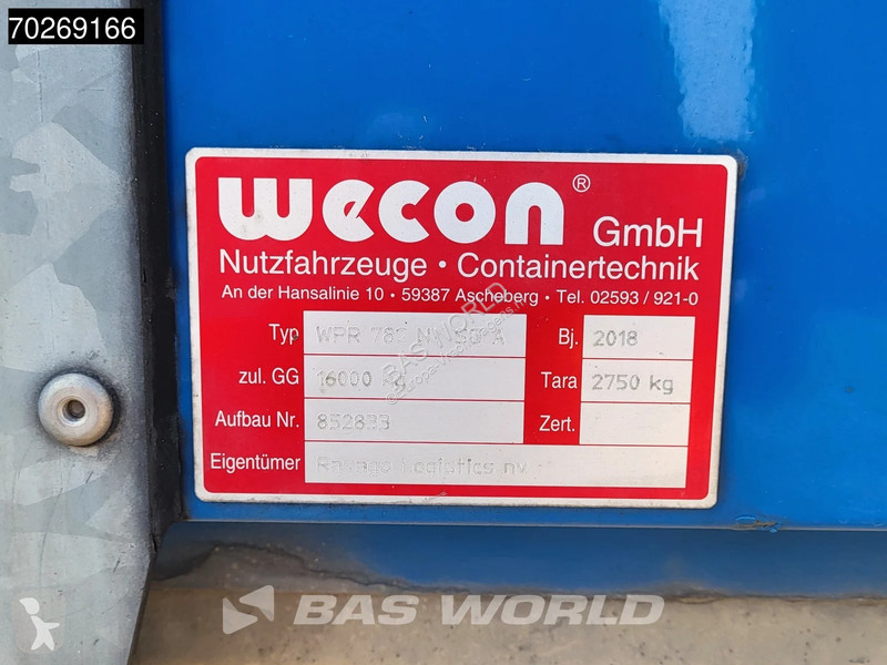 Semirimorchio Wecon WPR 782 NV SG A Wecon WPR...