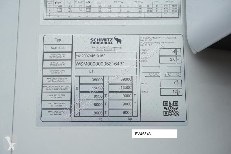 نصف مقطورة Schmitz Cargobull CHŁODNIA / TK SLX 300