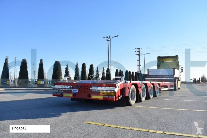 Oplegger Donat 4 axle lowbed without ramps -...
