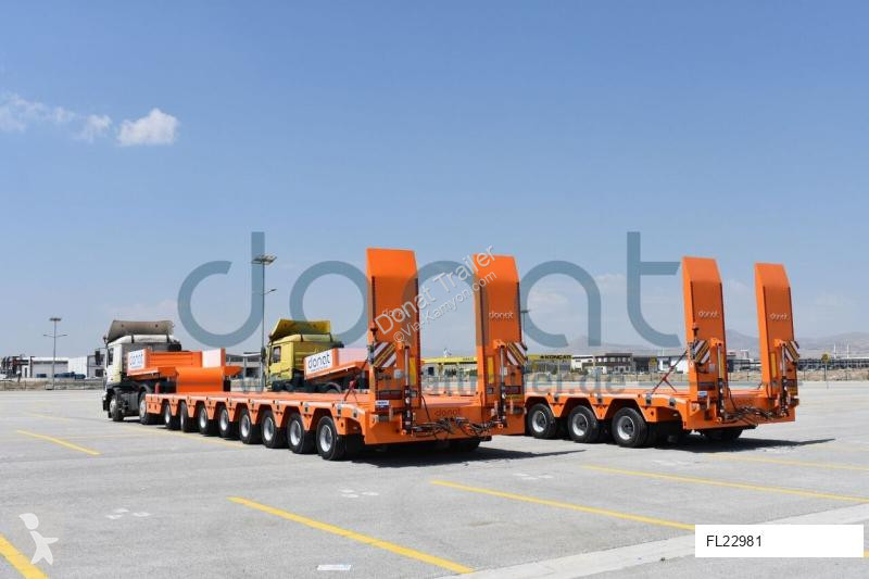 Semiremorca Donat 8 axle lowbed with hydraulic...