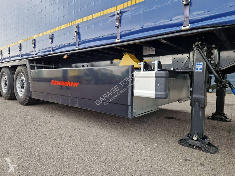 Semitrailer Kässbohrer  TAUTLINER + COFFRE A...