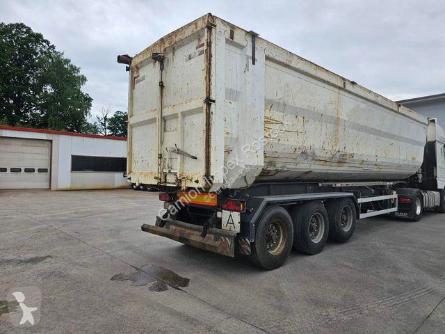نصف مقطورة Kempf 55 cbm Stahl, Lift, ALCOA,...