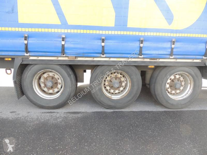Semitrailer Krone damage