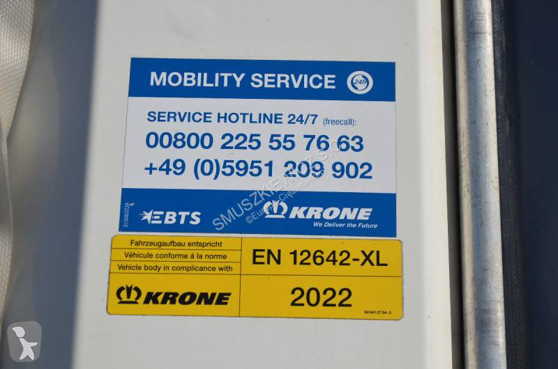 Semiremorca Krone MEGA 2022r OŚ POD. DACH POD....