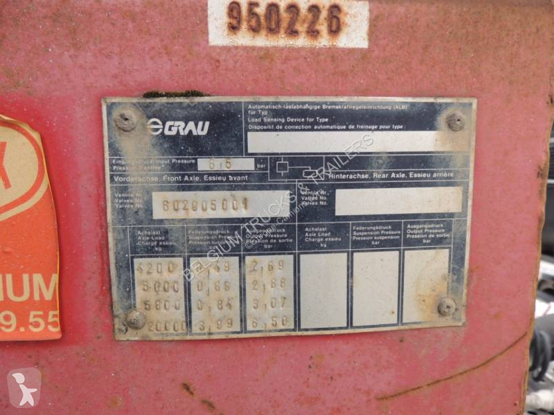 Semi reboque ATM benne acier
