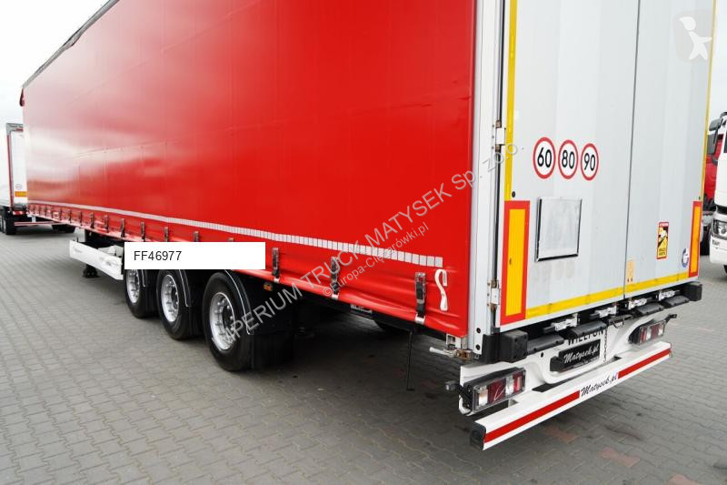 Semitrailer Wielton FIRANKA MEGA / LOWDECK / OŚ...