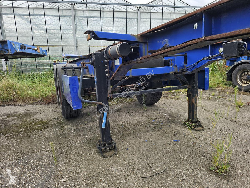Semi remorque Krone SZ| 20 FOOT CHASSIS | BPW...