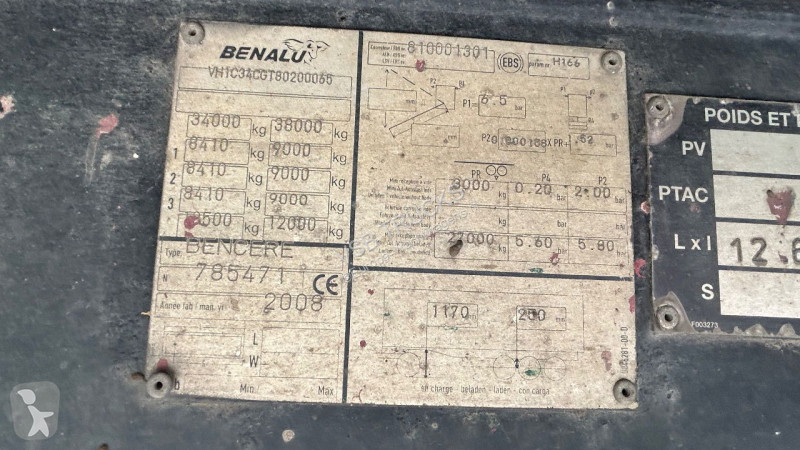 Semirimorchio Benalu