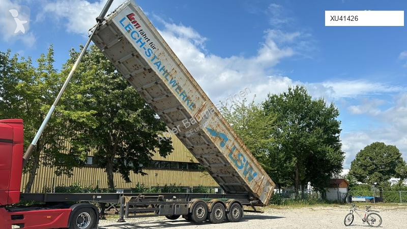 Oplegger Reisch RHKS-35/24SL Stahl Kippmulde...