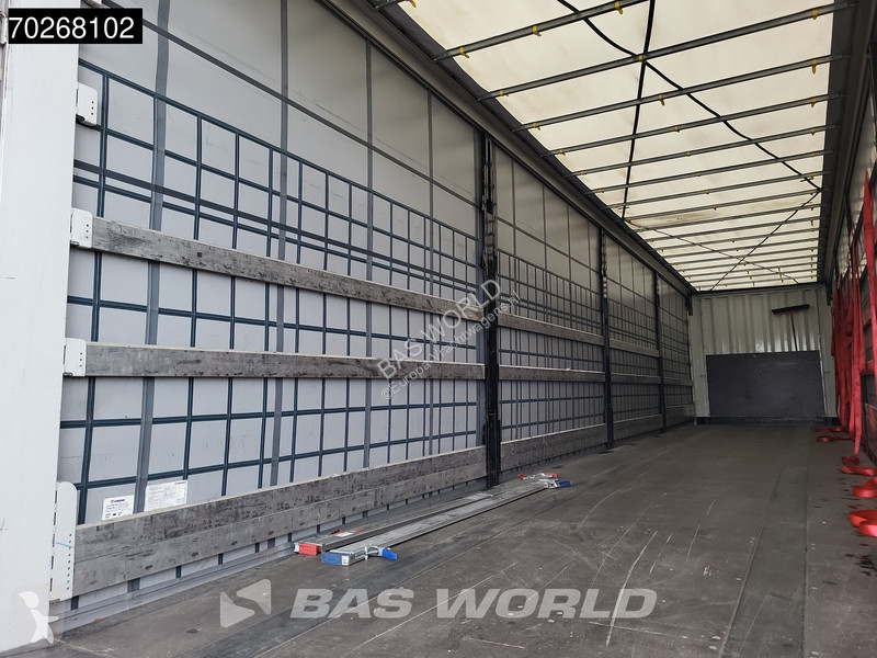 Semitrailer Krone 3 axles Anti-Vandalimus-Plane