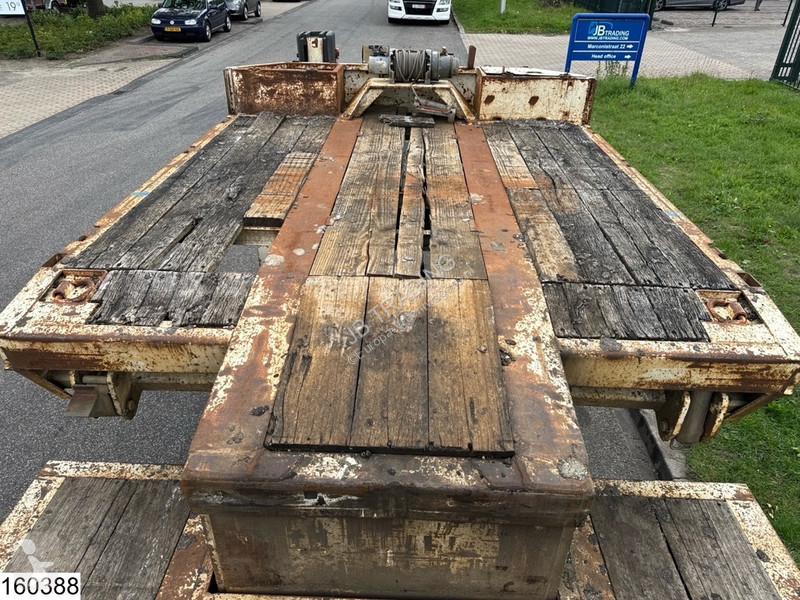 نصف مقطورة Louault Lowbed 54.000 kg, Steering...
