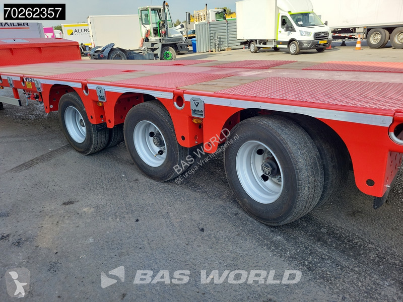 نصف مقطورة  Lowbed 2 axles NEW Hydr. Ramps....