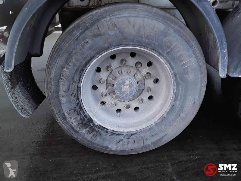 نصف مقطورة Galtrailer Oplegger Steel acier