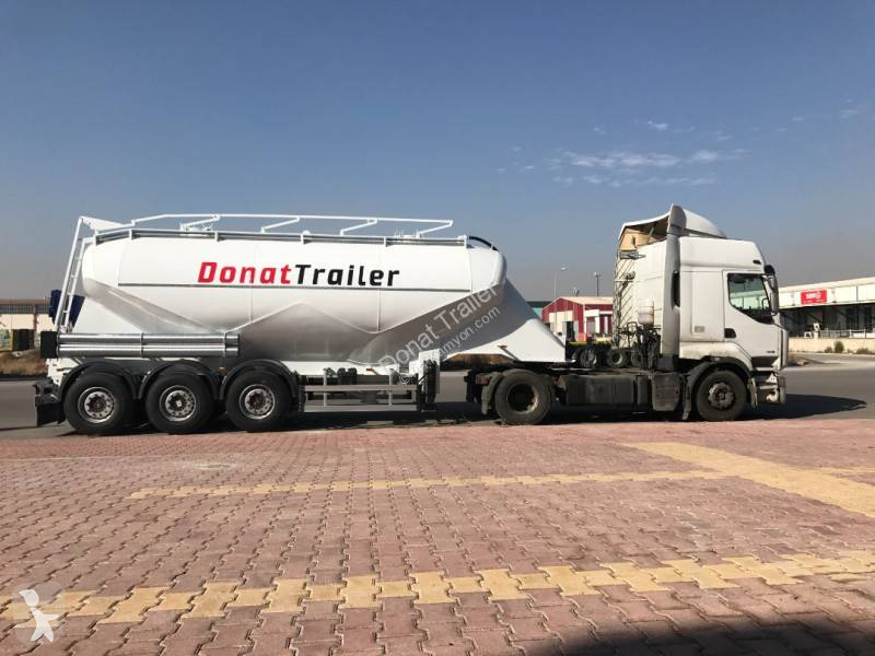 Semirimorchio Donat Aluminum Cement Dry Bulk Silo